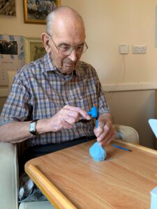 Fossil Hunting at Crick Care Home In Caldicott