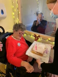 Birthdays at Crick Care home in Caldicott