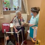 Happy Birthdays at Crick Care home in South Wales