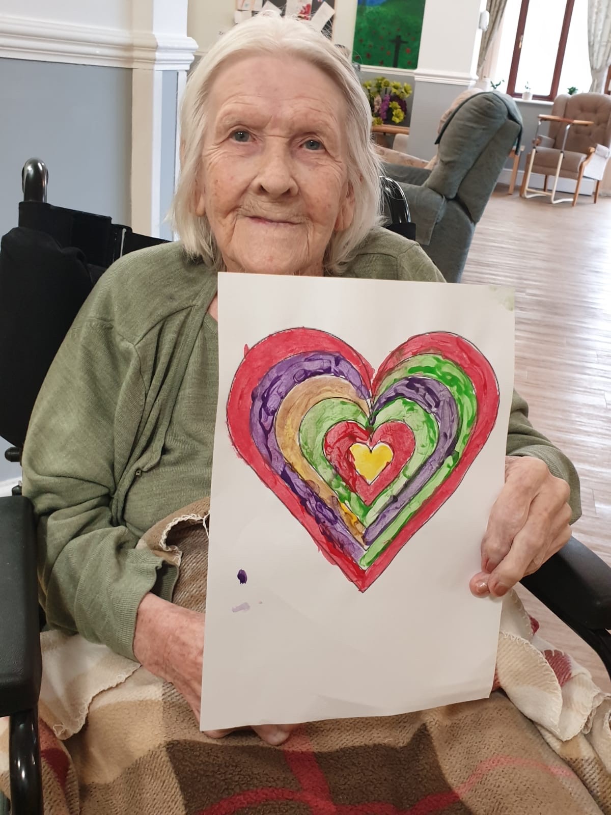 Valentines Crafts The Firs Care Home in Taunton, the heart of Somerset