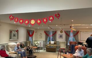 Chinese New Year at Crick Care Home in Caldicot