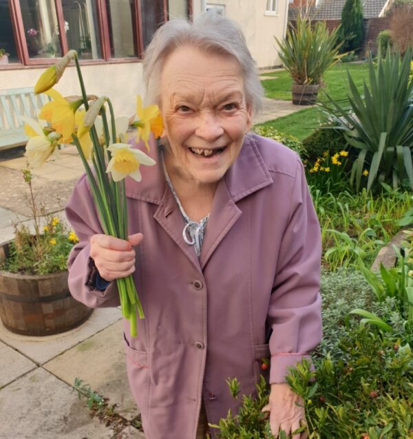 Daffodils at The Firs Nursing and Care Home in Taunton