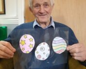 Easter greetings at The Firs Nursing and Care Home in Taunton